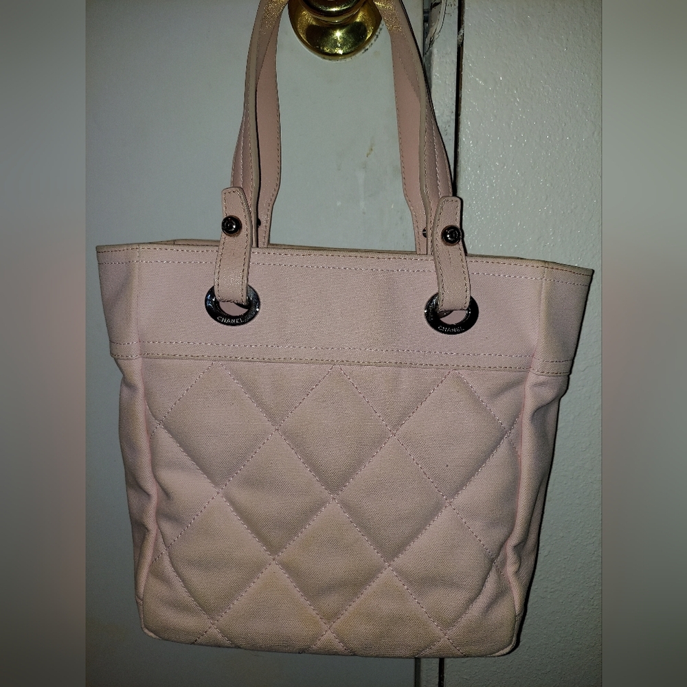 CHANEL tote bag light pink - Picture 11 of 12